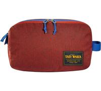 Tatonka Trousse de Toilette Cosmetic Double Zip Pouch (6L) - Grande Trousse de Toilette avec Double Fermeture éclair et Plusieurs Compartiments - 17 x 27 x 13 cm (Rouge ango)