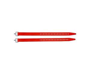 Tatonka Unisexe - Adulte No-Slip Strap 40 cm/Pair Sangles Rouge Orange 40 x 2 cm