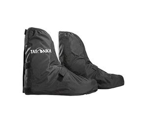 Tatonka Velo Gaiter Couvre-Chaussures imperméables pour vélo avec Bandes réfléchissantes et Largeur de Jambe réglable Taille L Pointure 43-46 Noir Taille L