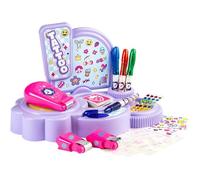 Tatoo Corner - Glam me Up - Smoby - Studio de tatouage pour enfant - 4 styles de tatouage - Accessoires inclus - Dès 6 ans