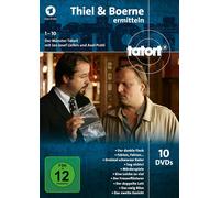 TATORT MÜNSTER - THIEL UND BOERNE ERMITTELN FALL 1-10 10 DVD NEUF