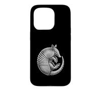 Tatou Animal Blindé Faune Sauvage Coque pour iPhone 15 Pro