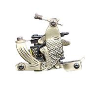 Tatouage 10 ALLIAGE bobine tours Machine Gun, Ombrage machine tattoo bobine, la verser tattoo pratique