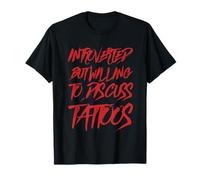 Tatouage Amusant introverti mais prêt à discuter des Tatouages T-Shirt