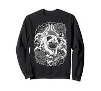 Tatouage Chien Carlin Japonais Irezumi Sweatshirt