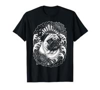 Tatouage Chien Carlin Japonais Irezumi T-Shirt
