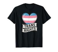 Tatouage Coeur Transgenre Pride Couleurs - LGBTQ+ Pride Ally T-Shirt