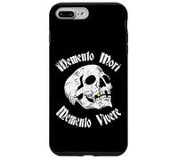 Tatouage crâne Memento Mori & Memento Vivere Stoic Coque pour iPhone 7 Plus/8 Plus