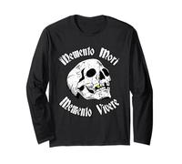 Tatouage crâne Memento Mori & Memento Vivere Stoic Manche Longue