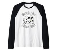 Tatouage crâne Memento Mori & Memento Vivere Stoic Manche Raglan