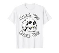 Tatouage crâne Memento Mori & Memento Vivere Stoic T-Shirt Graphique avec Valeur