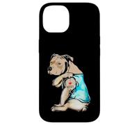 Tatouage de chien Pitbull I Love Aunt Funny Tante Pitbull Family Coque pour iPhone 14