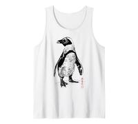 Tatouage de Pingouin Japonais I Dragon Koi Fleurs de Débardeur