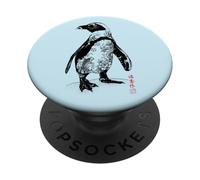 Tatouage de Pingouin Japonais I Dragon Koi Fleurs de PopSockets PopGrip Adhésif