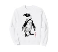 Tatouage de Pingouin Japonais I Dragon Koi Fleurs de Sweatshirt