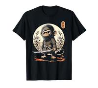 Tatouage de singe ninja japonais Samouraï T-Shirt