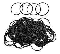 Tatouage des élastiques d'élastification élastique bobine tatouage tatouage anneaux en caoutchouc noir 100pcs, élastiques tatouages