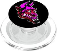 Tatouage Dragon Diable Satan Demon Hell Horns Tatouage Japonais PopSockets PopGrip pour MagSafe