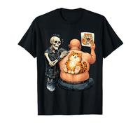 Tatouage drôle de Chat Roux avec Inscription « Trust Me I'm an Artist » T-Shirt