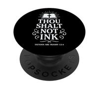 Tatouage drôle Humour Verse de la Bible Religieux Ironie Trashy Tattoo PopSockets PopGrip Adhésif