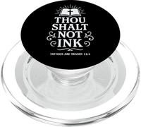 Tatouage drôle Humour Verse de la Bible Religieux Ironie Trashy Tattoo PopSockets PopGrip pour MagSafe