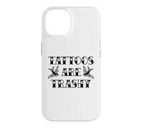 Tatouage drôle Trashy Vintage Tattoos are Trashy Sarcasm Coque pour iPhone 14