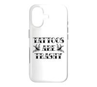Tatouage drôle Trashy Vintage Tattoos are Trashy Sarcasm Coque pour iPhone 17