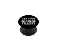 Tatouage drôle Trashy Vintage Tattoos are Trashy Sarcasm PopSockets PopGrip Adhésif