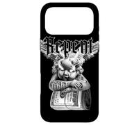 Tatouage en Forme d'ange, chérubin, Argent, Repent, Tatouage Flash Coque pour iPhone 17 Pro Max