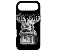 Tatouage en Forme d'ange, chérubin, Argent, Repent, Tatouage Flash Coque pour iPhone Air