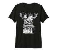Tatouage en Forme d'ange, chérubin, Argent, Repent, Tatouage Flash T-Shirt Haut de Gamme