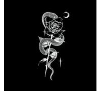 Tatouage Ephemere, Danse Du Serpent, Rose, À Base De Plantes, Étanche, Durée De Deux Semaines, Jus Chinois Sexy, Bras, Taille, Jambe, Femme, Semi Permanents, Homme, Autocollants, Faux Tatouage