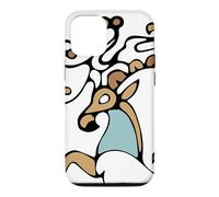 Tatouage ésotérique Prince de Glace Princesse Cerf Coque pour iPhone 12/12 Pro