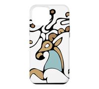 Tatouage ésotérique Prince de Glace Princesse Cerf Coque pour iPhone 12 Pro Max
