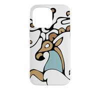 Tatouage ésotérique Prince de Glace Princesse Cerf Coque pour iPhone 14 Pro Max