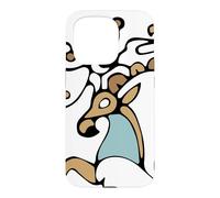 Tatouage ésotérique Prince de Glace Princesse Cerf Coque pour iPhone 15 Pro
