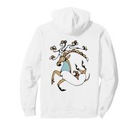 Tatouage ésotérique Prince de Glace Princesse Cerf Sweat à Capuche