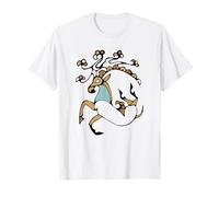 Tatouage ésotérique Prince de Glace Princesse Cerf T-Shirt