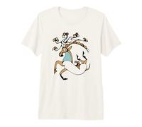 Tatouage ésotérique Prince de Glace Princesse Cerf T-Shirt Haut de Gamme