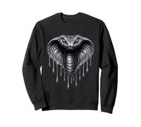 Tatouage Fondant Cobra - Illustration d'animaux féroces Sweatshirt