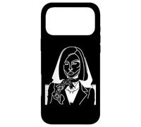 Tatouage Gothique Femme Ligne Art Alternatif Style Sombre Coque pour iPhone 17 Pro Max