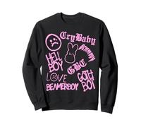 Tatouage Lil Emo Rap Goth Peep Hip Hop Sweatshirt