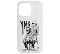 Tatouage Lincoln Washington Encre Humoristique Does A Body Good Coque pour iPhone 14 Pro Max