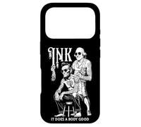 Tatouage Lincoln Washington Encre Humoristique Does A Body Good Coque pour iPhone 17 Pro