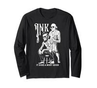 Tatouage Lincoln Washington Encre Humoristique Does A Body Good Manche Longue