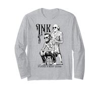 Tatouage Lincoln Washington Encre Humoristique Does A Body Good Manche Longue