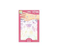 Djeco- Tattoo Lucky charms- 50 tatouages environ- 21x14cm