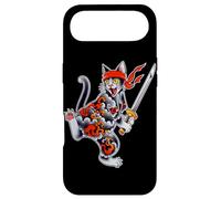 Tatouage Ninja Cat Warrior x Épée x Irezumi Coque pour iPhone Air