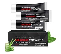 Tatouage Numibing Cream Gel, gel apaisant Gel Nourrishing Care Stick, jusqu'à 6 heures supplémentaires pour les tatouages, hydrate et apaise la peau jointe qui s'occupe de la peau sèche (3pcs)
