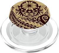 Tatouage polynésien Mignon hawaïen Tribal Samoan A. PopSockets PopGrip pour MagSafe